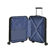 musta American tourister lentolaukku airconic etutasku