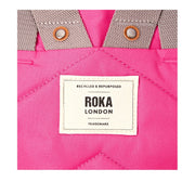 roka london finchley reppu pinkki logo