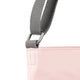 roka london sustainable nylon kennington olkalaukku vaaleanpunainen rose
