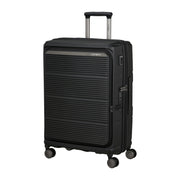 samsonite paralux matkalaukku 67c musta etuviistosta