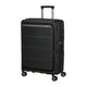 samsonite paralux matkalaukku 67c musta etuviistosta