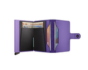 secrid yard miniwallet pieni lila lompakko violetti lilac