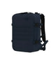 sininen CabinZero military matkustusreppu reppu tummansininen 36l keskikokoinen navy