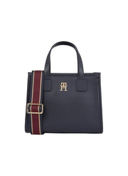 tommy hilfiger city summer mini tote tummansininen
