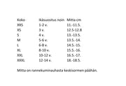 Vilperi kintaat pinkki kokotaulukko