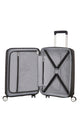 american tourister lentolaukku soundbox musta sisältä