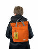 Roka London reppu Sustainable S-koko oranssi