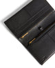 nishi tedbaker musta nahka lompakko leather