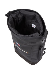 rolltop reppu miesten musta tommy jeans function