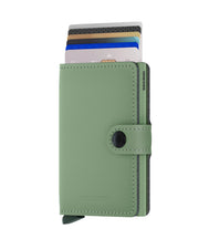 secrid miniwallet yard powder pistachio korttikotelo