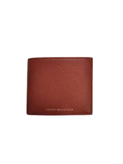 tommy hilfiger premium nahkalompakko ruskea miesten
