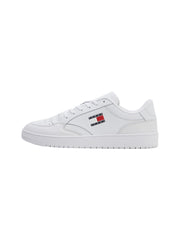 tommy jeans retro miesten tennarit valkoinen