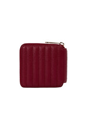 tummanpunainen tommy hilfiger timeless lompakko